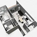 Appartement 2 Pieces Climatise Avec Balcon Dans Le Vieil Antibes, Avec Ascenseur *